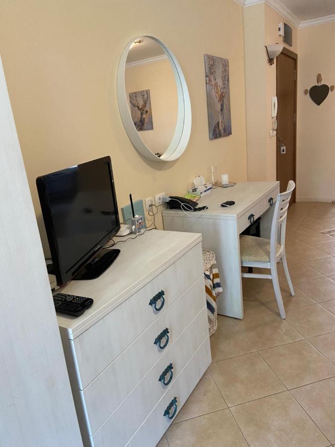 Tiny Bijou Sea View Studio - Santa Marina - โซโซโปล ภายนอก รูปภาพ
