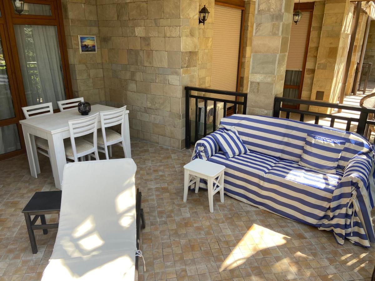 Tiny Bijou Sea View Studio - Santa Marina - โซโซโปล ภายนอก รูปภาพ